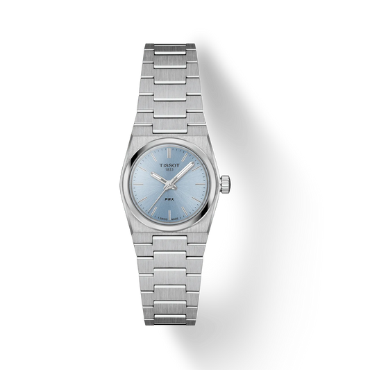 *PRE-ORDER* Tissot PRX 25 MM Stainless Steel Quartz Ice blue Dial Watch T137.010.11.351.00