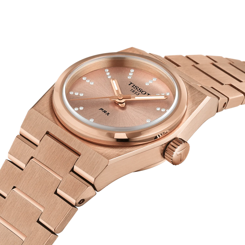 Tissot PRX 25 MM Stainless Steel Quartz Nude Dial Watch T137.010.33.506.00