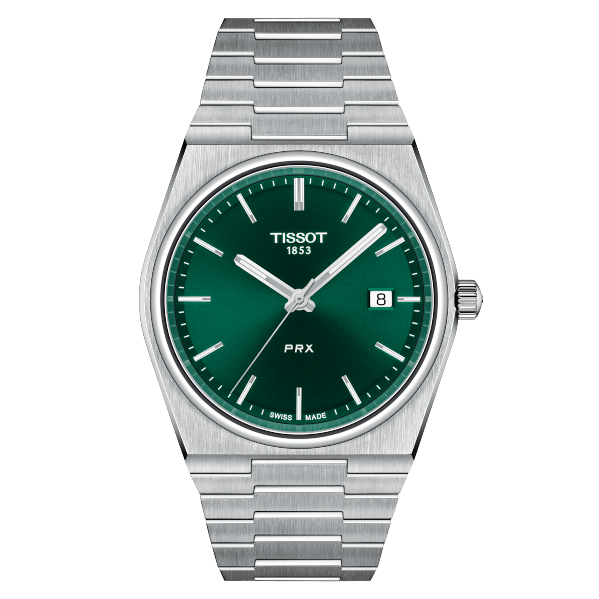 Tissot PRX 40 MM SS Green Dial Quartz Watch T137.410.11.091.00