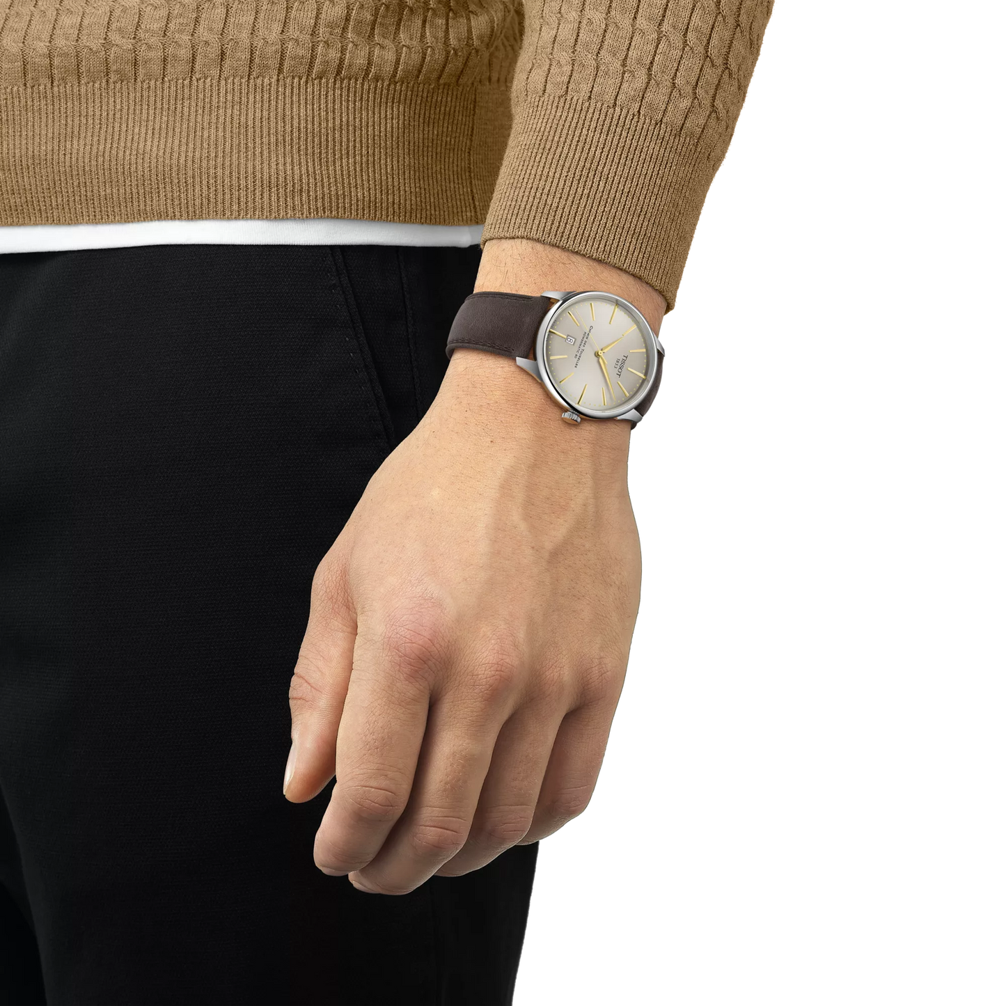 Tissot Chemin Des Tourelles Powermatic 80 Automatic 42 MM Watch T139.407.16.261.00