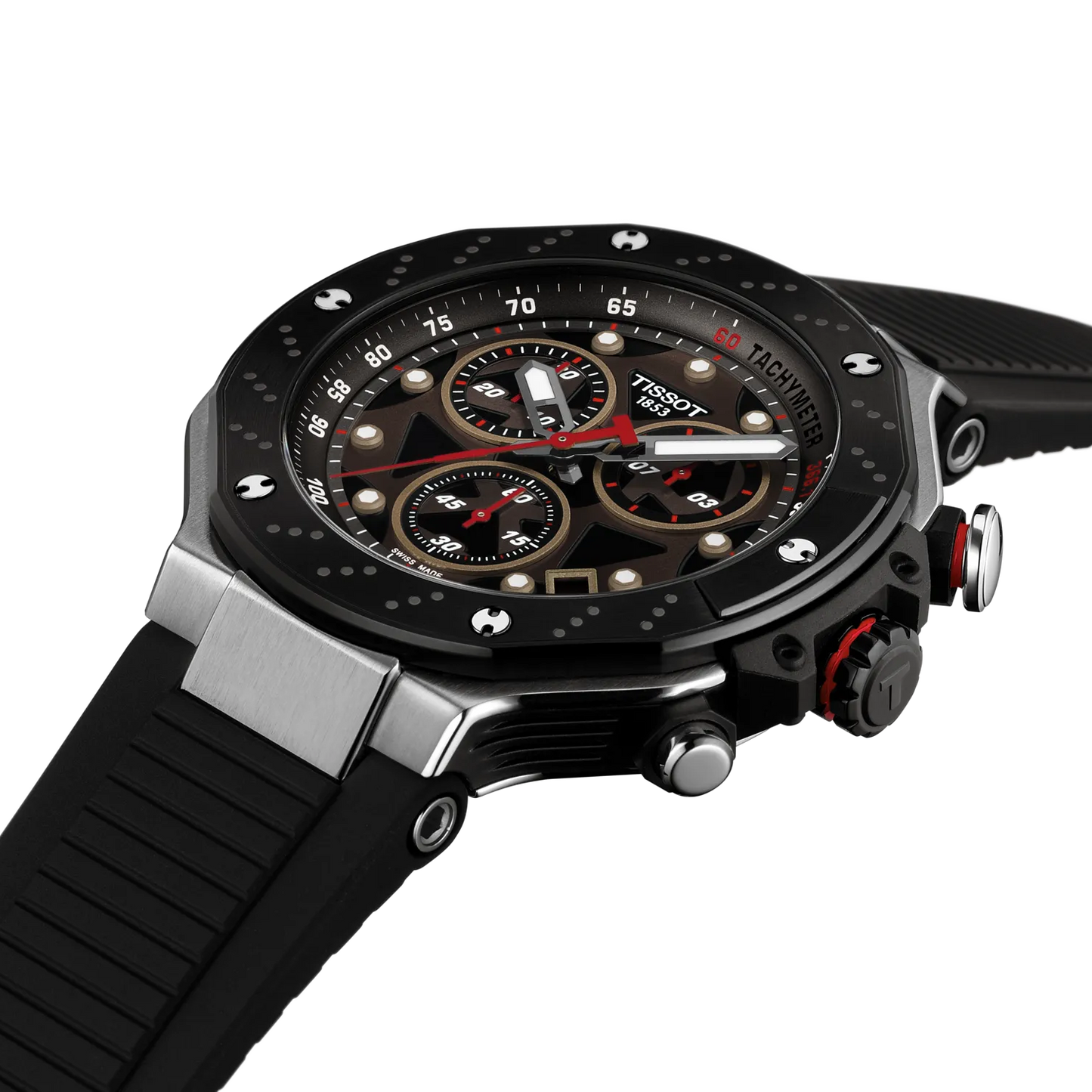 Tissot T-Race MotoGP LE 8,000 Pieces Quartz Chronograph 45 MM Watch T141.417.27.081.00