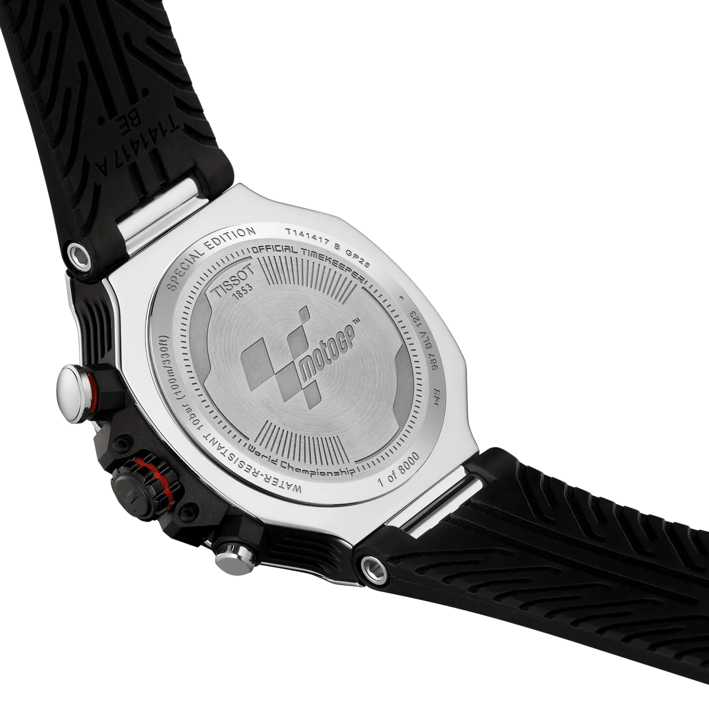 Tissot T-Race MotoGP LE 8,000 Pieces Quartz Chronograph 45 MM Watch T141.417.27.081.00