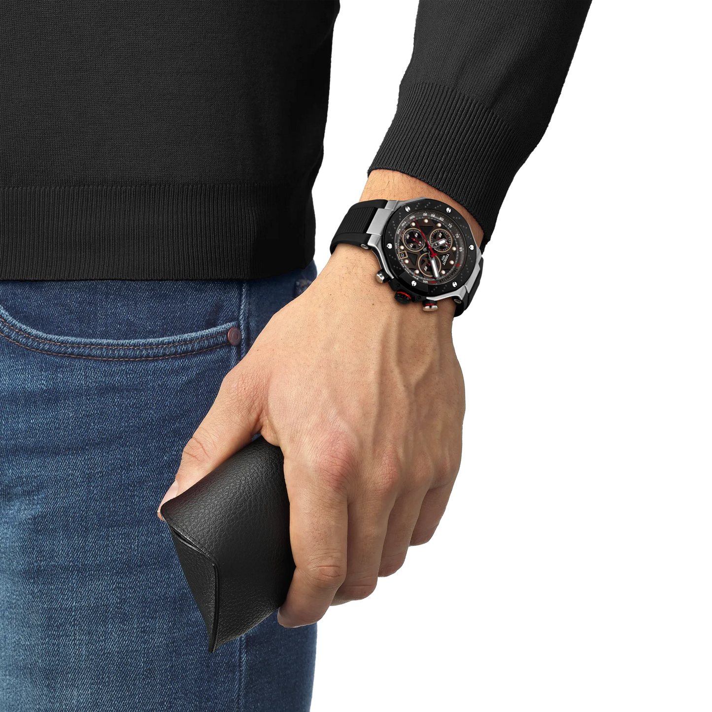 Tissot T-Race MotoGP LE 8,000 Pieces Quartz Chronograph 45 MM Watch T141.417.27.081.00