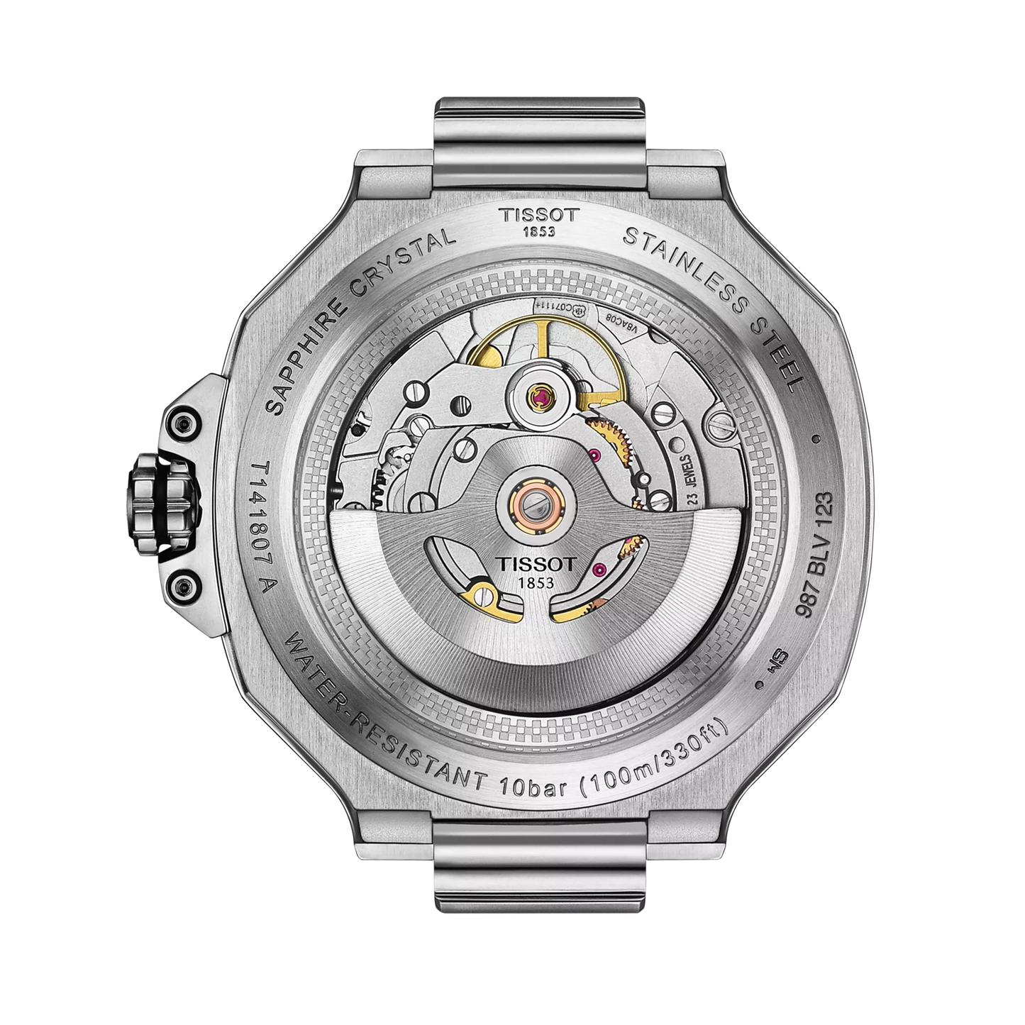 Tissot T-Race Powermatic 80 Automatic 41 MM Black Dial Watch T141.807.17.051.00
