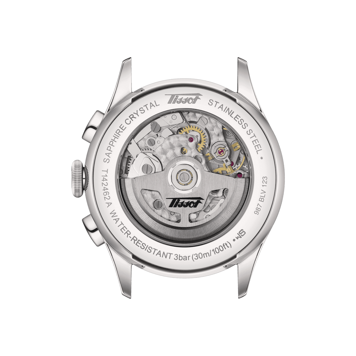 Tissot Telemeter 1938 42 MM SS Automatic Silver Dial Watch T142.462.16.032.00