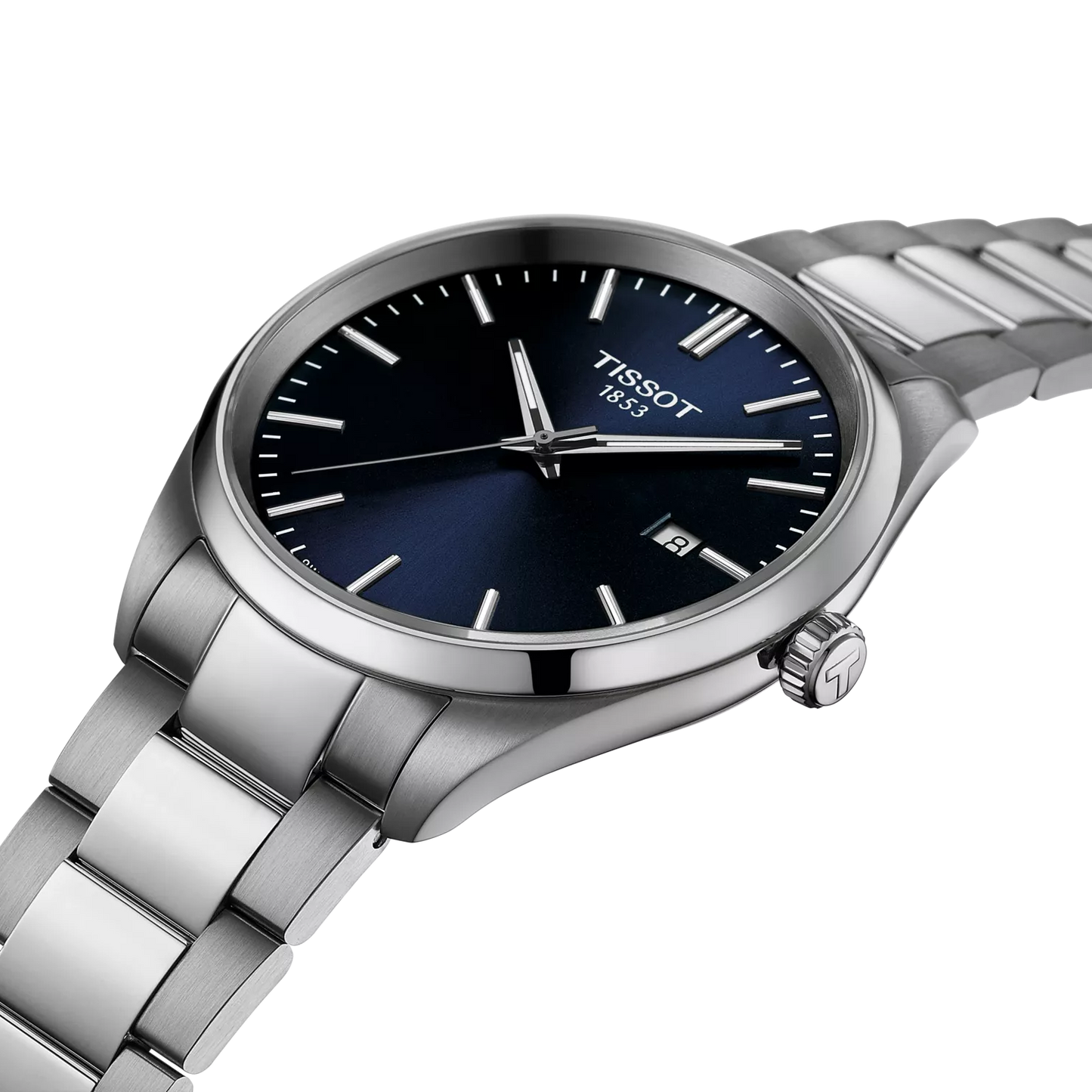 Tissot PR 100 Quartz 40 MM SS Blue Dial Watch T150.410.11.041.00