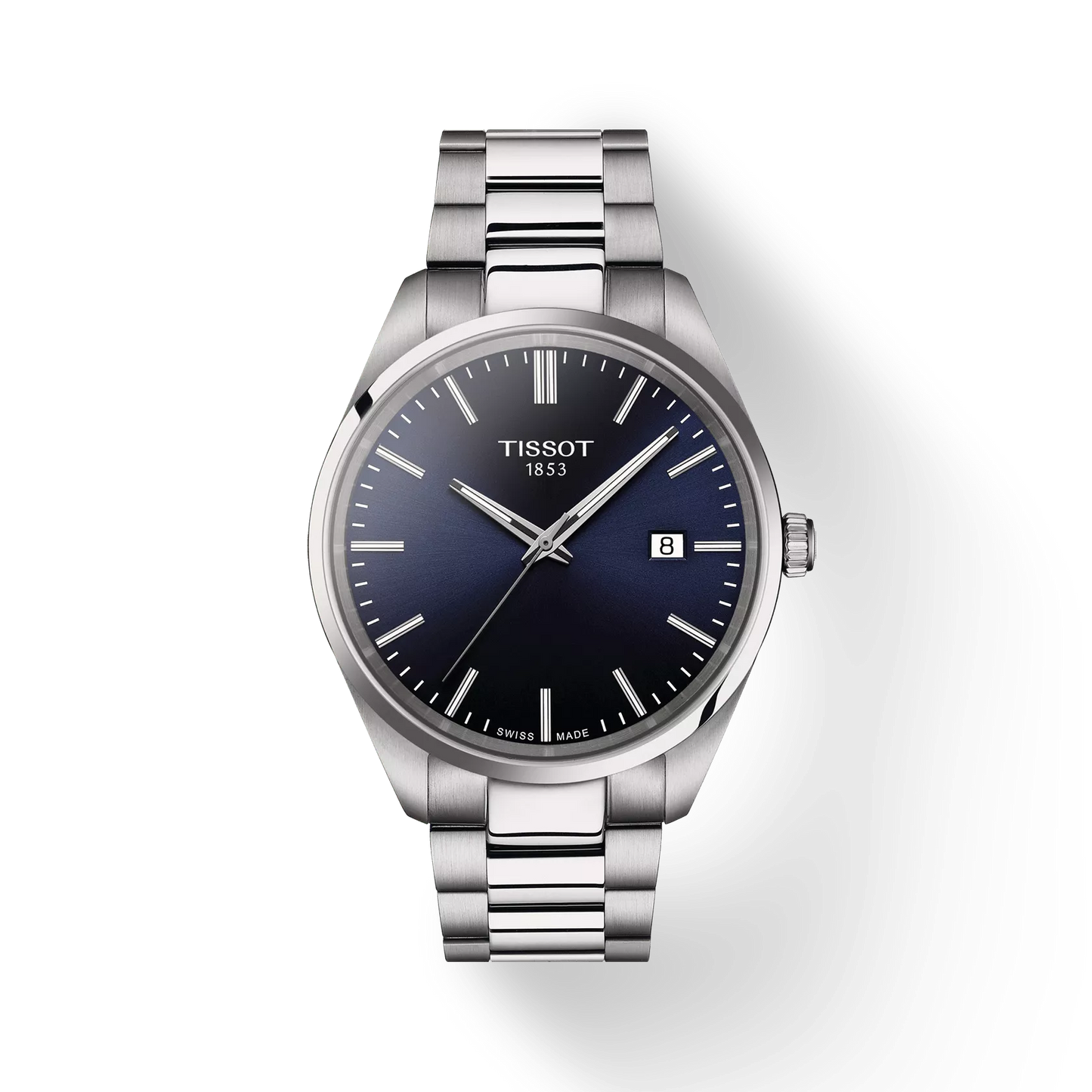 Tissot PR 100 Quartz 40 MM SS Blue Dial Watch T150.410.11.041.00