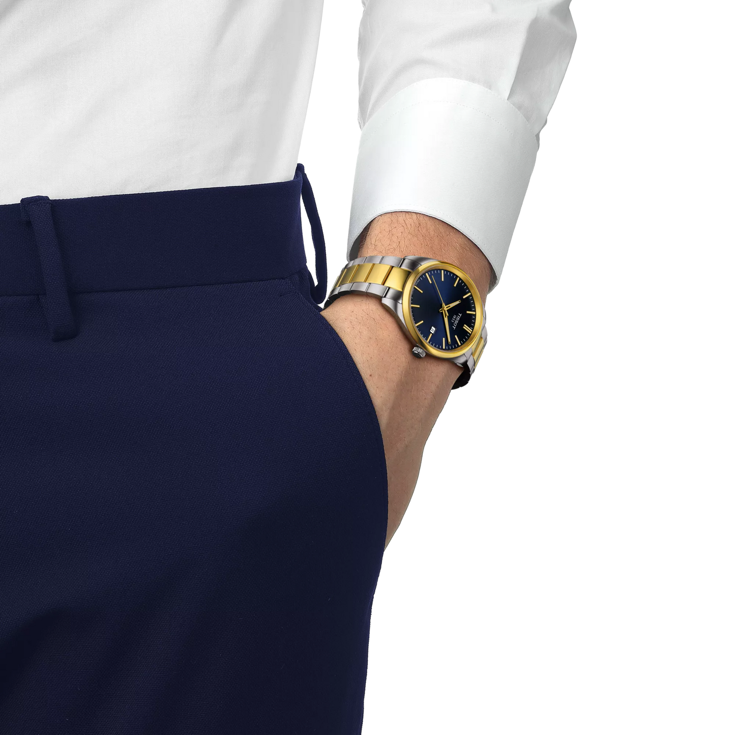 Tissot PR 100 Quartz Movement 40 MM Dark Blue Dial Watch T150.410.22.041.00