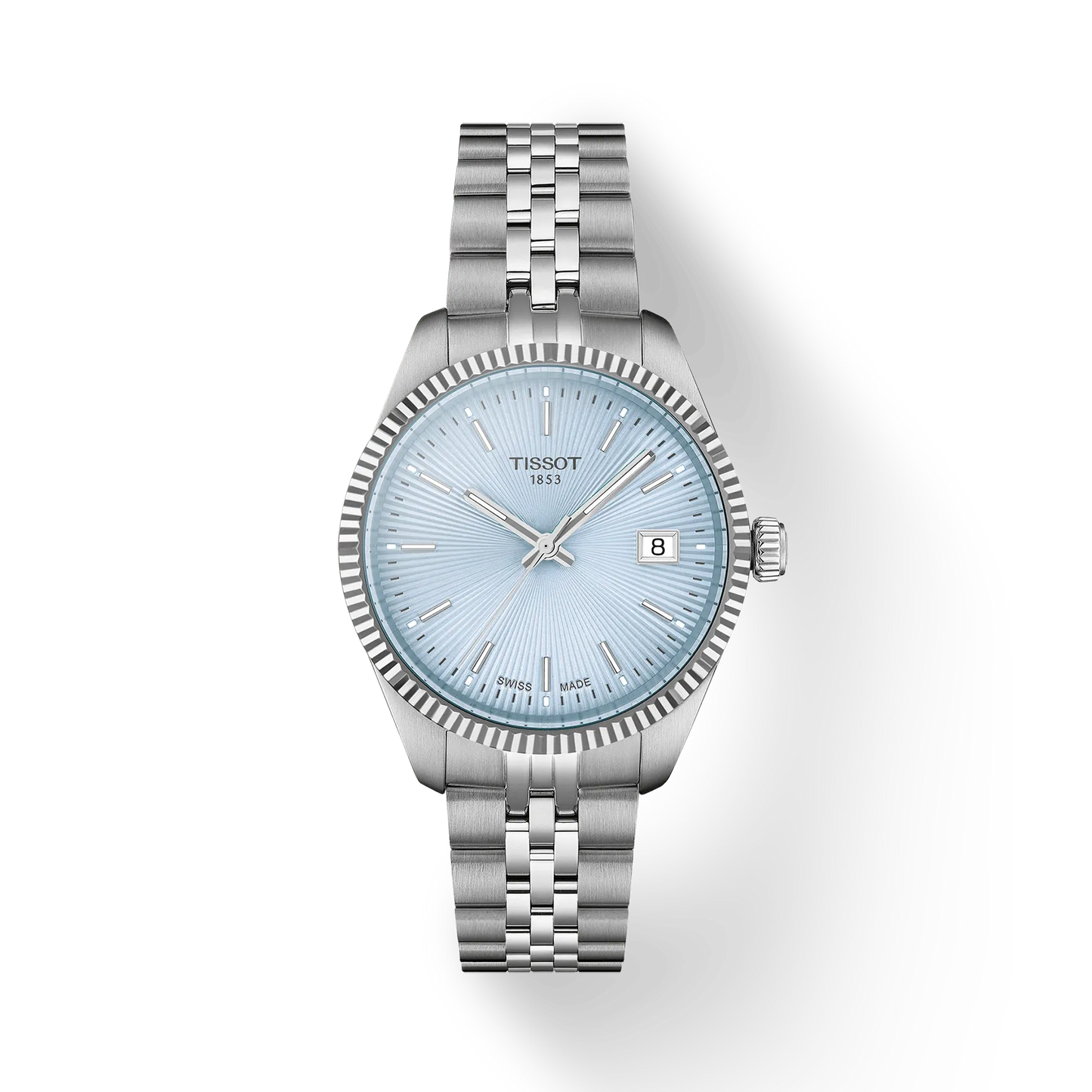 Tissot Ballade Quartz Movement 34 MM Ice Blue Dial Watch T156.210.11.351.00