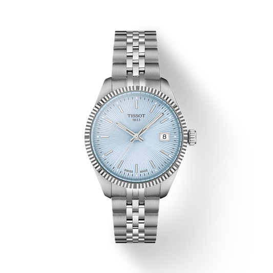 Tissot Ballade Quartz Movement 34 MM Ice Blue Dial Watch T156.210.11.351.00