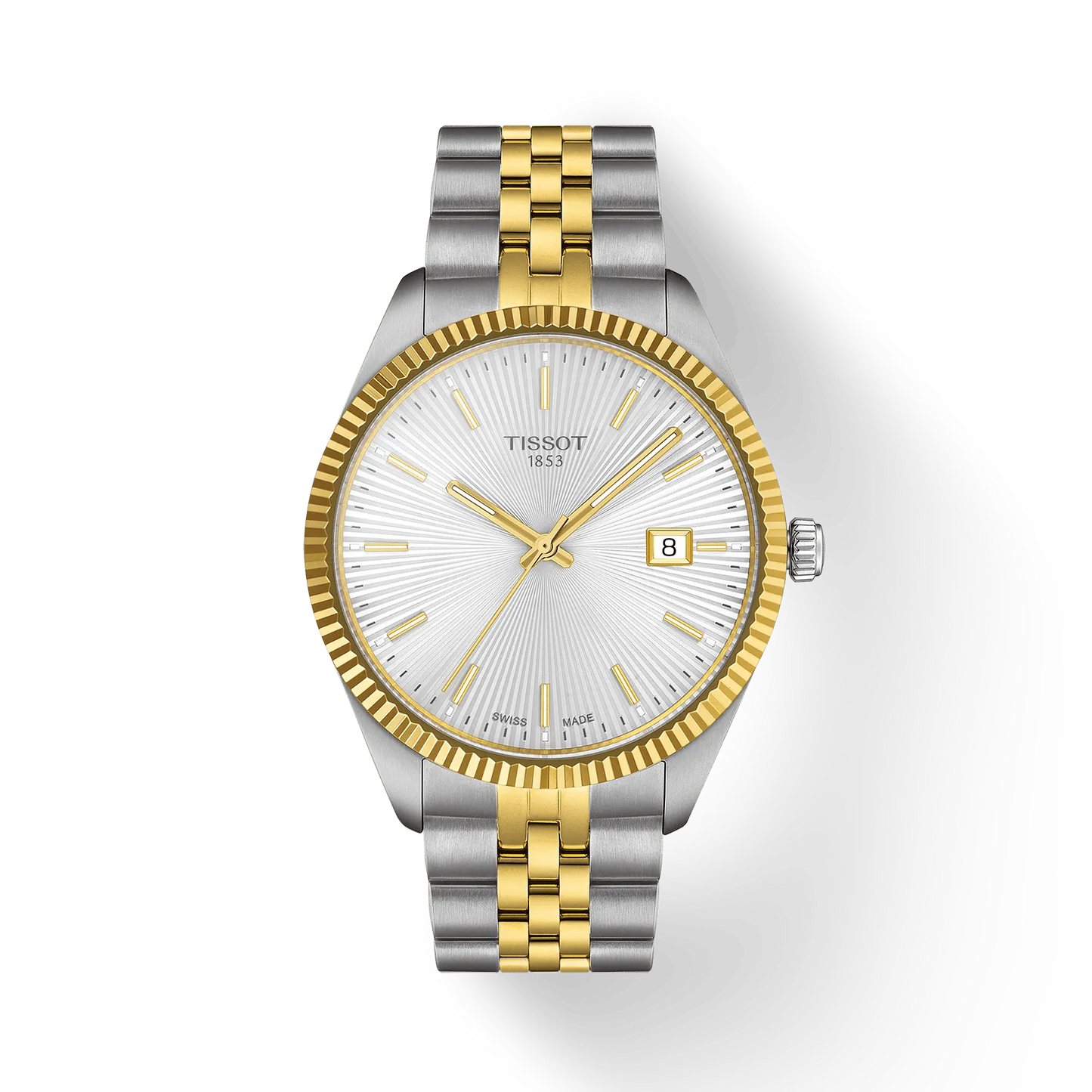 Tissot Ballade Quartz Movement 40 MM Stainless Steel Silver Dial Watch T156.410.22.031.00