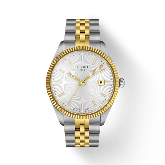 Tissot Ballade Quartz Movement 40 MM Stainless Steel Silver Dial Watch T156.410.22.031.00