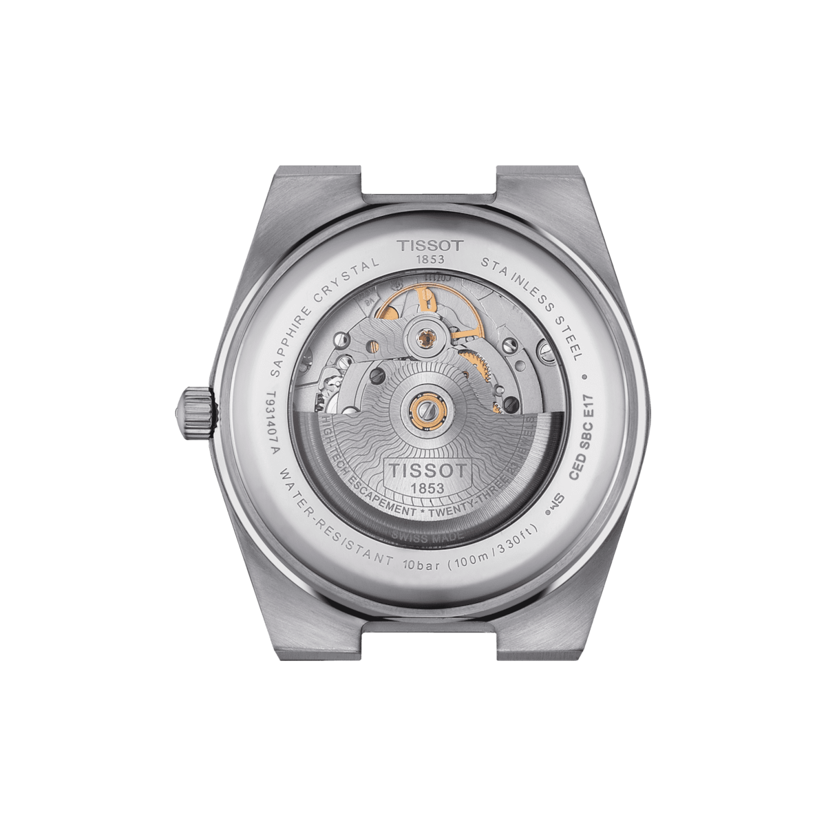 Tissot PRX Powermatic 80 Steel & 18 K Gold Bezel 40 MM SS Automatic Watch T931.407.41.031.00