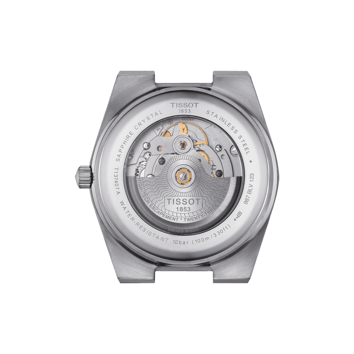 Tissot PRX Powermatic 80 40 MM Steel & 18 K Gold Bezel Automatic Watch T931.407.41.041.00