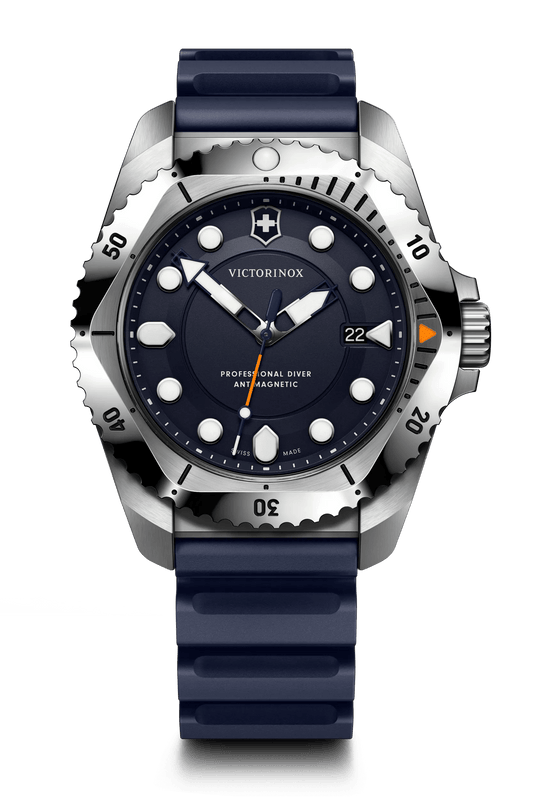 *PRE-ORDER* Victorinox Dive PRO Quartz 43 MM Blue Bracelet Blue Matt Dial Watch 241991