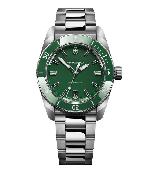 Victorinox Maverick Automatic 39mm Green Dial Watch 242107