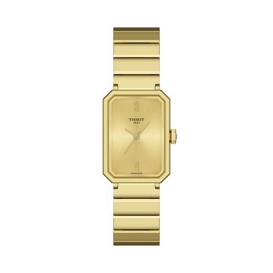 Tissot SRV 30MM Quartz Stainless Steel Gold Dial Watch T160.110.33.023.00
