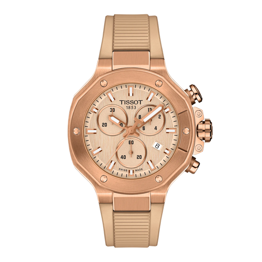 Tissot T-Race Quartz Chronograph Movement 38 MM Watch T141.817.37.501.00