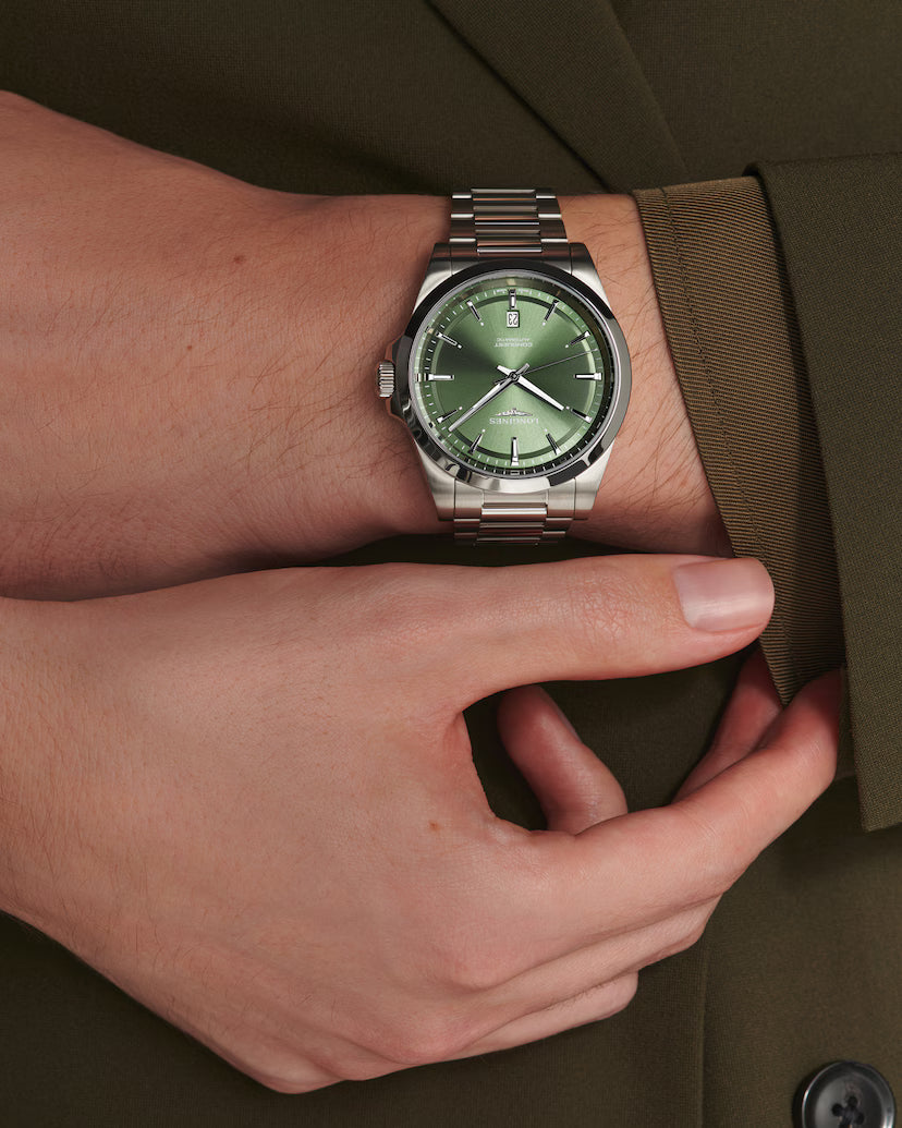Longines Conquest Stainless Steel 41 MM Automatic Green Dial Watch L38304026