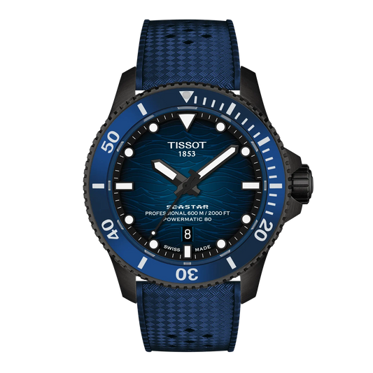 Tissot Seastar 2000 Dark Blue Dial SS 44 MM Watch T120.907.37.041.00