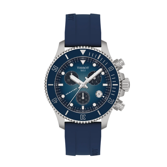 Tissot Seastar 1000 Quartz 38 MM Blue Dial Watch T120.217.17.041.00