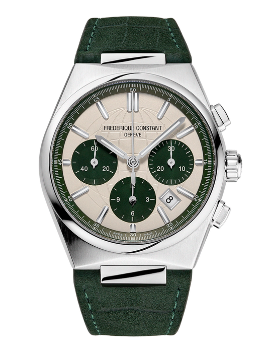 Frederique Highlife Limited Edition Chronograph Automatic 41 MM Watch FC-391SGR4NH6