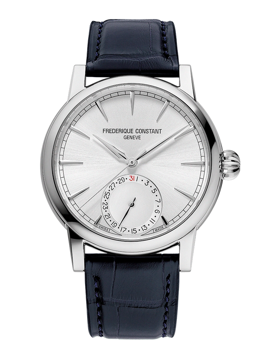 Frederique Classic Date Manufacture Automatic 40 MM SS Silver Dial Watch FC-706S3H6