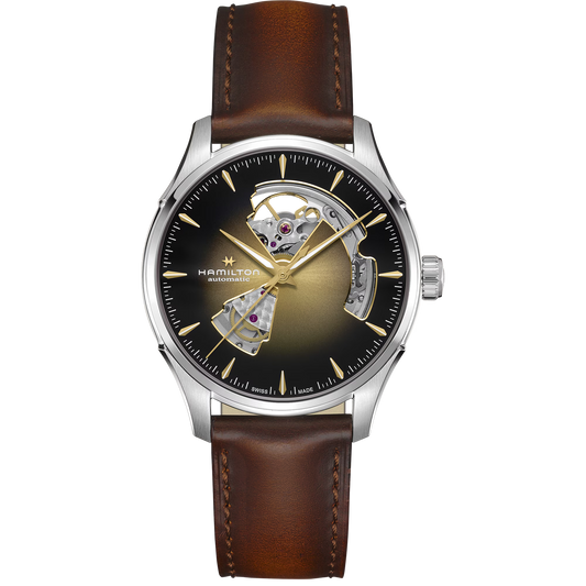 Hamilton Jazzmaster Open Heart Automatic 40 MM Sunray-brushed Dial Watch H32675501