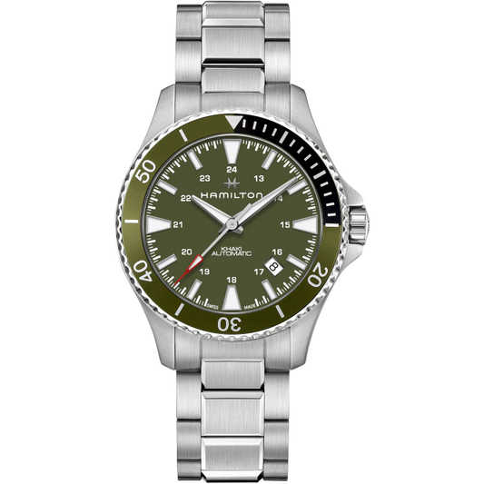 Hamilton Khaki Navy Scuba Automatic 40 MM Green Dial Watch H82375161