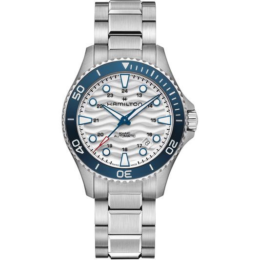 Hamilton Khaki Navy Scuba Automatic 40 MM White Dial Watch H82425110