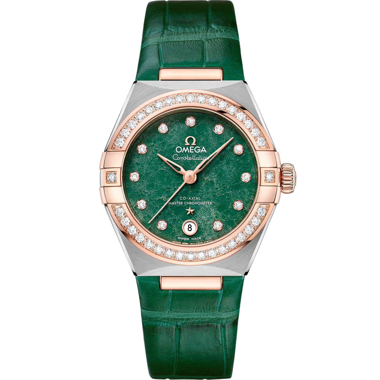 Omega Constellation 29mm Green Aventurine Dial 131.28.29.20.99.001
