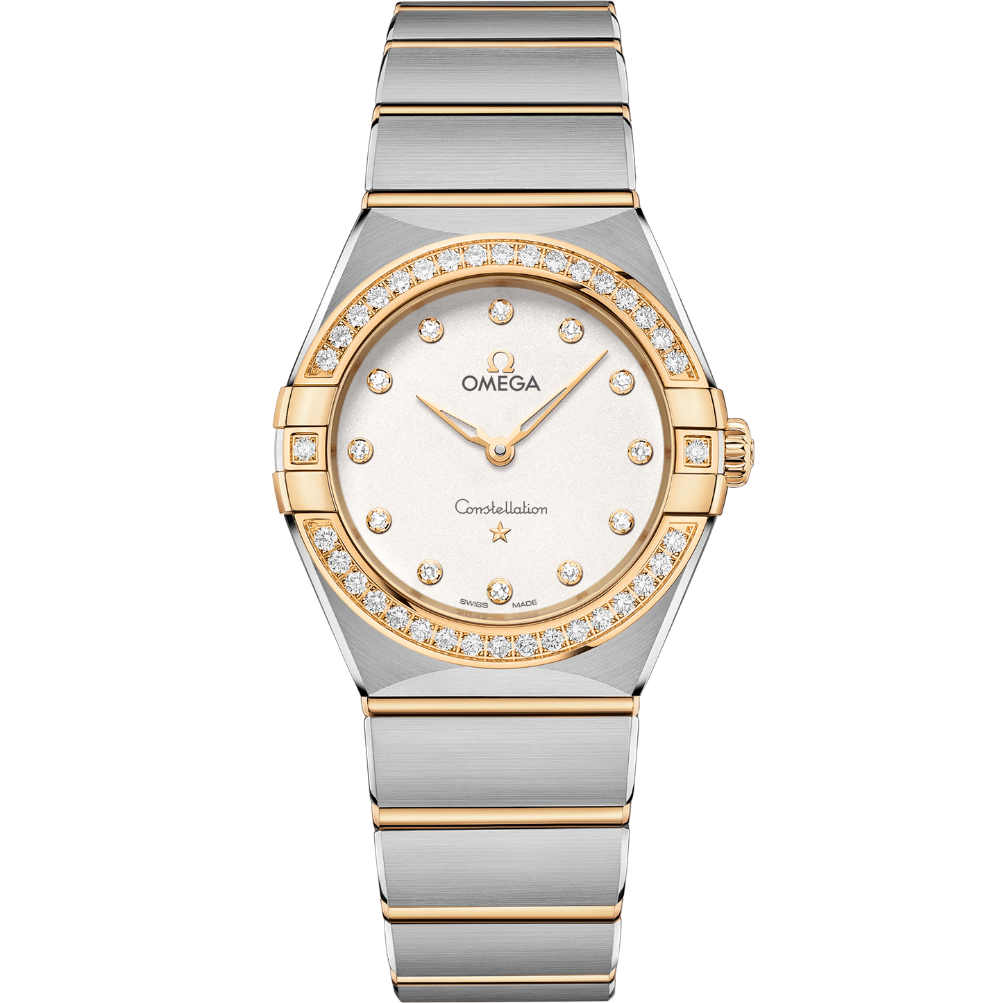 Omega Constellation 28mm White Silvery Dial 131.25.28.60.52.002