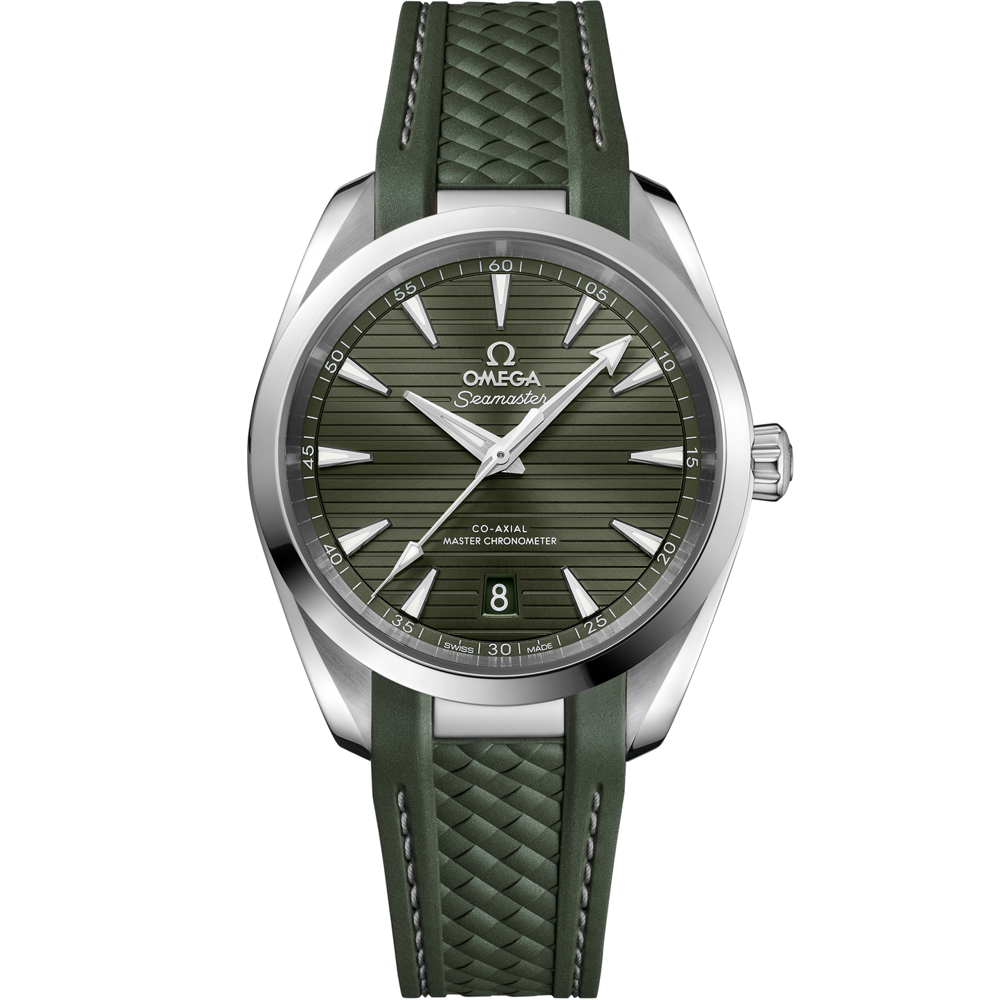 Omega Seamaster Aqua Terra 150M 38mm Green Rubber 220.12.38.20.10.001