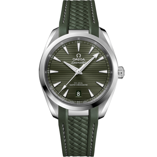 Omega Seamaster Aqua Terra 150M 38mm Green Rubber 220.12.38.20.10.001