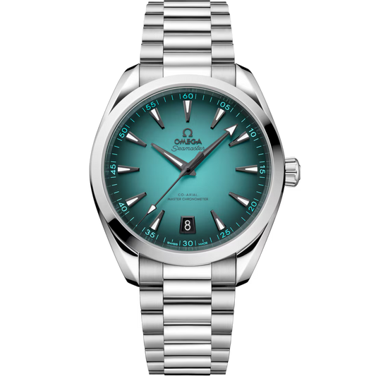 Omega Seamaster AQUA Terra 150M 41 MM Steel On Steel Blue Dial Watch 22010412103006