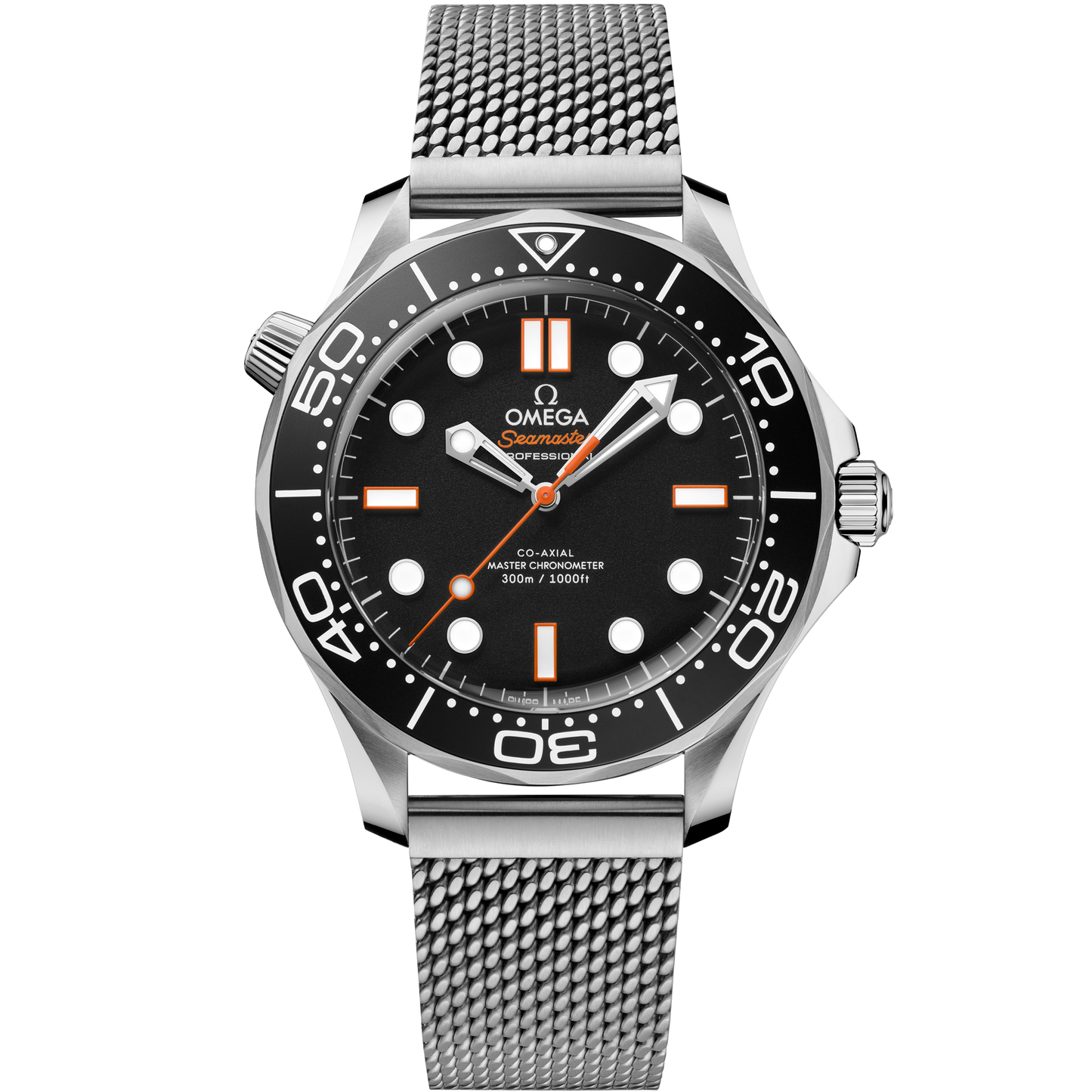 Omega Seamaster Diver 300M 42mm Mesh Bracelet 210.30.42.20.01.018