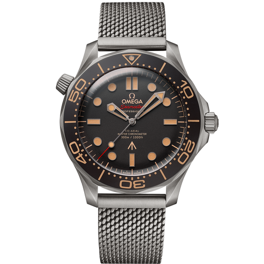 Omega Seamaster Diver 300M 007 Edition 42mm Titanium Brown Dial 210.90.42.20.01.001