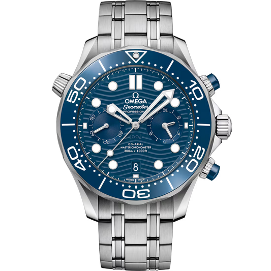 Omega Seamaster Diver 300M 44 MM Stainless Blue Dial Watch 21030445103001