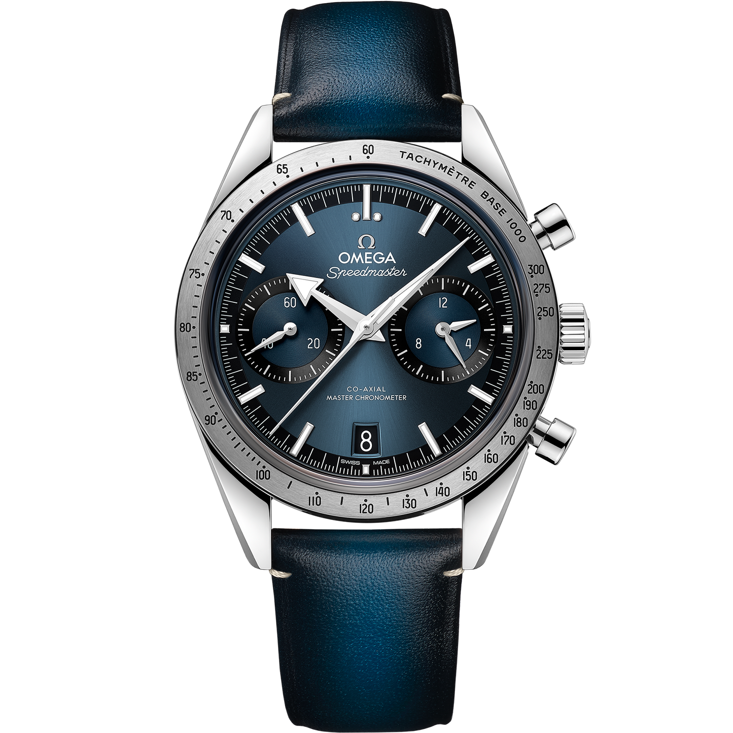 Omega Speedmaster '57 40.5 MM Steel Blue Dial Watch 332.12.41.51.03.001