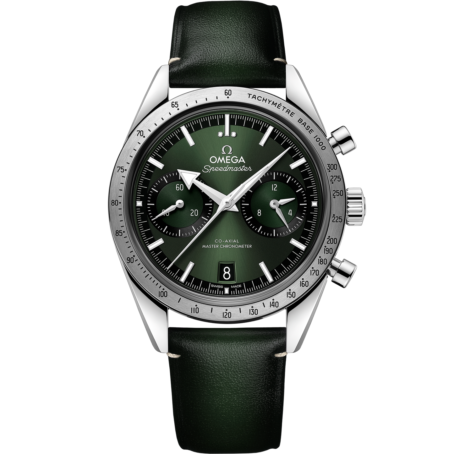 Omega Speedmaster '57 40.5 MM Steel Green Dial Watch 332.12.41.51.10.001