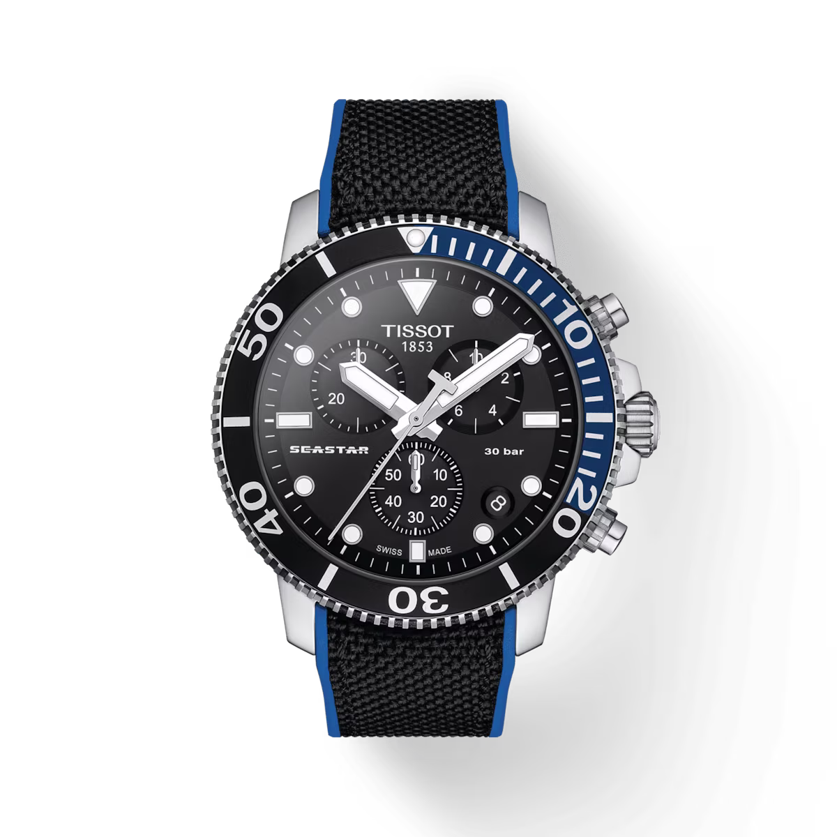 Tissot Seastar 1000 Chronograph Black Dial 45.5 MM Watch T120.417.17.051.03