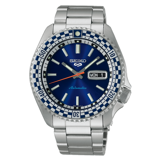 Seiko 5 Sports SKX Series Special Edition Blue Dial Automatic Watch - SRPK65K1
