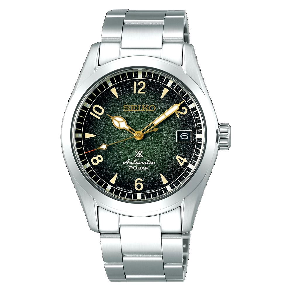 Seiko Prospex Alpinist 38 MM Full Stainless Steel Automatic Watch - SPB155J1