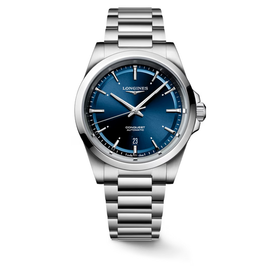 Longines Conquest 41 MM Stainless Steel Blue Dial Automatic Watch L38304926