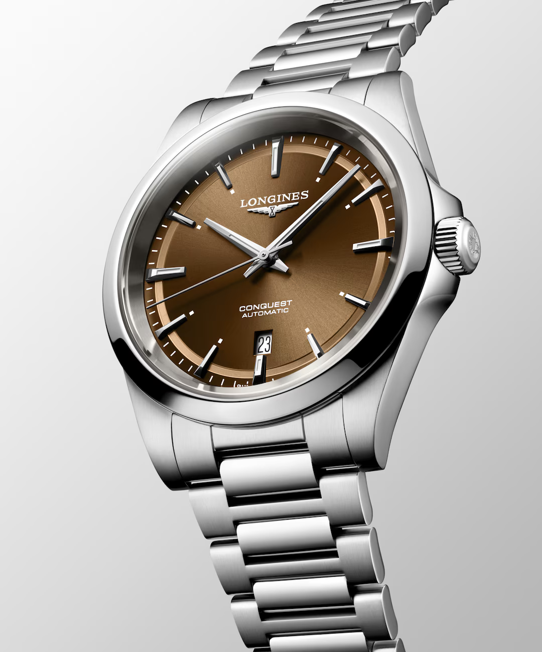 Longines Conquest 41 MM Bronze Dial Automatic Watch L38304626