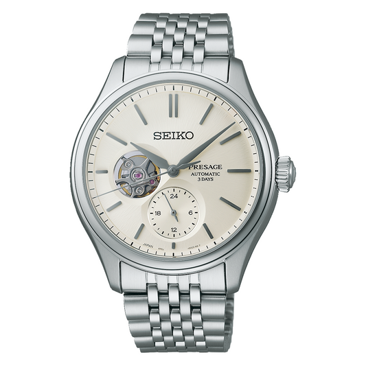 Seiko Presage Classic Series 40.2 MM Automatic Stainless Steel Watch SPB469J1