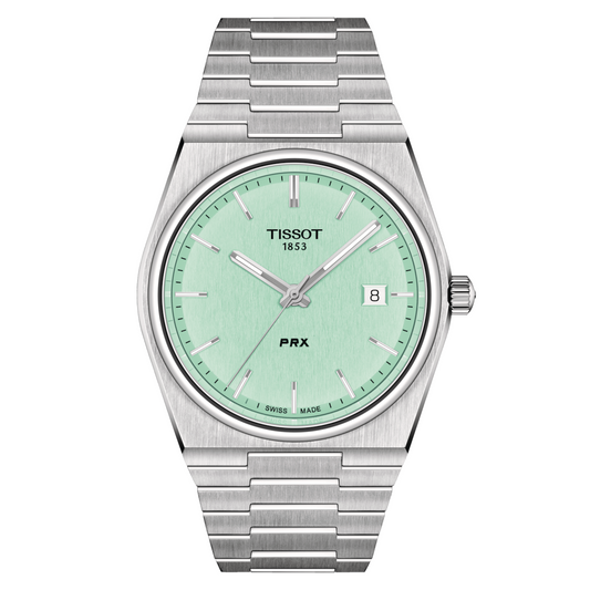 *PRE-ORDER* Tissot PRX 40MM SS Mint Green Dial Quartz Watch T137.410.11.091.01