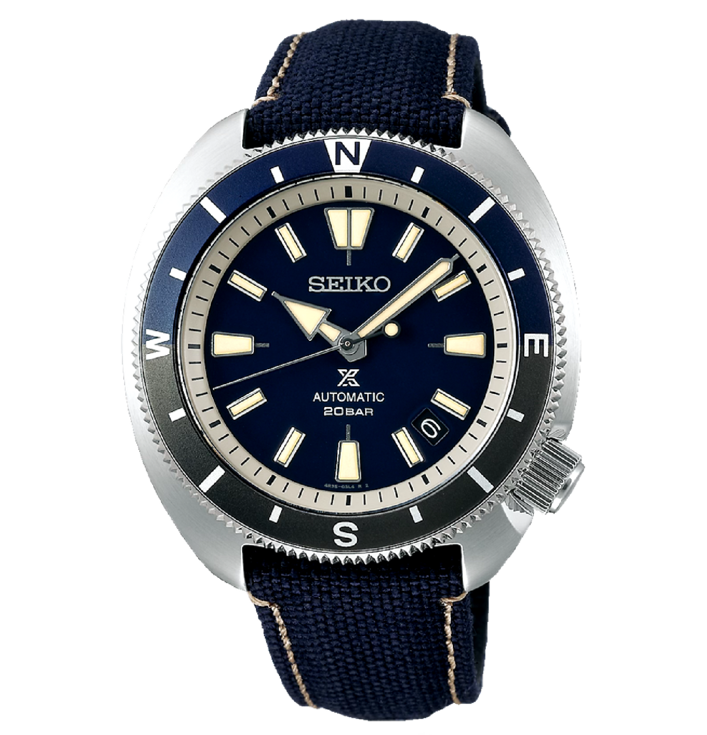 Seiko Prospex Land Tortoise 42.4 MM Stainless Steel Automatic Watch - SRPG15K1