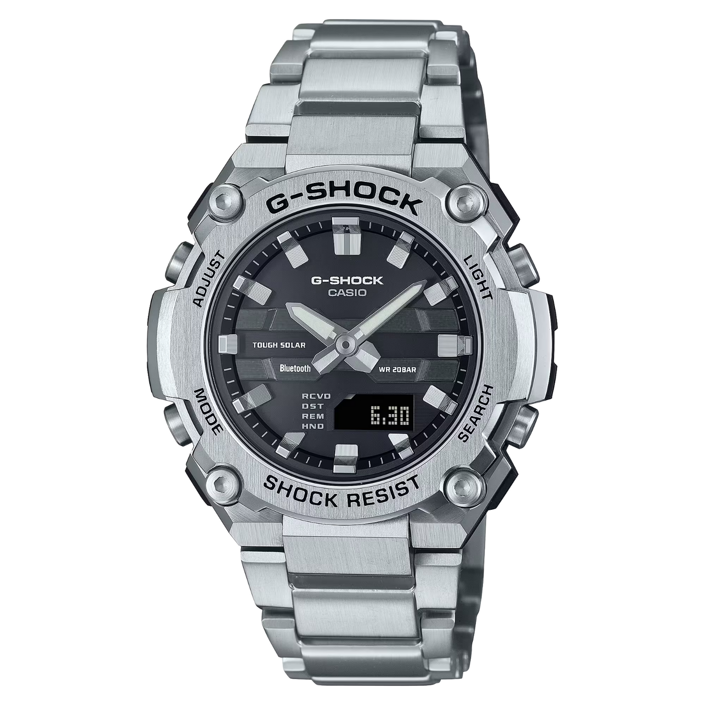 Casio G-Shock G-Steel Bluetooth Solar Full Stainless Steel Watch GST-B600D-1A