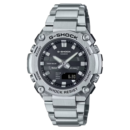 Casio G-Shock G-Steel Bluetooth Solar Full Stainless Steel Watch GST-B600D-1A